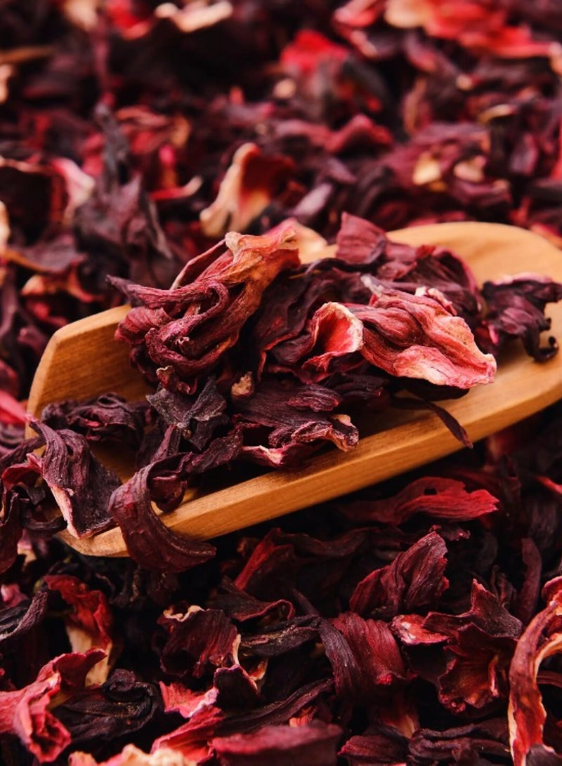 oshbat 100% Natural Dried Hibiscus Flowers - 400 g - Image 2