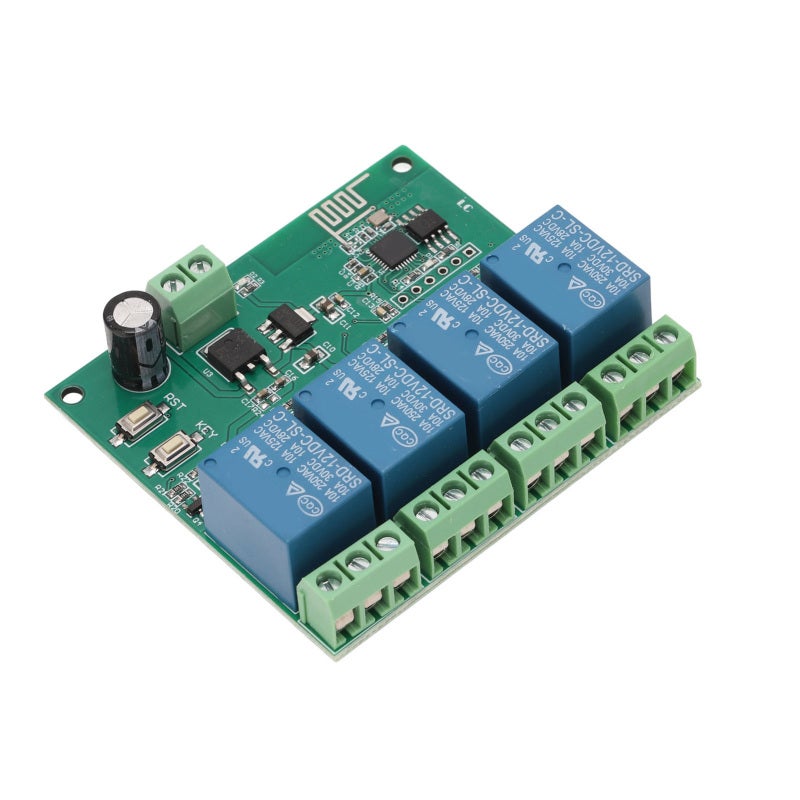 songle ESP8266 4 Channel Relay Module Wireless Control - 100m Stable Transmission Distance Power Off Memory for Smart Home Automation - Image 4