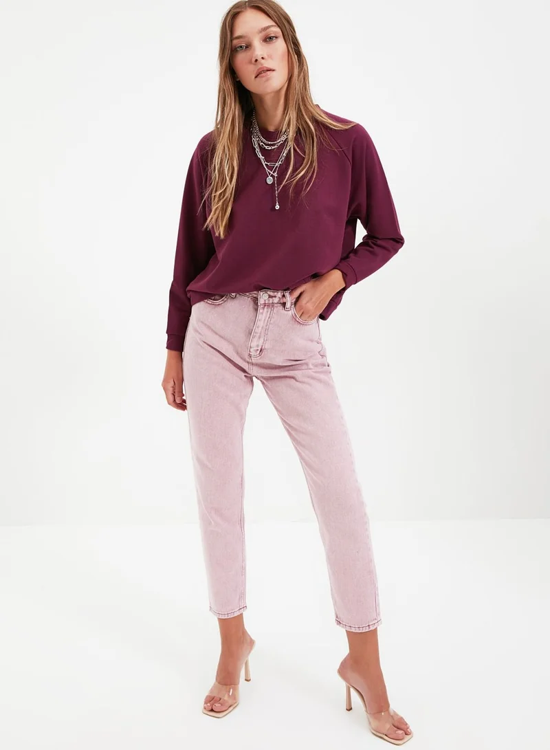 trendyol Round Neck Sweatshirt