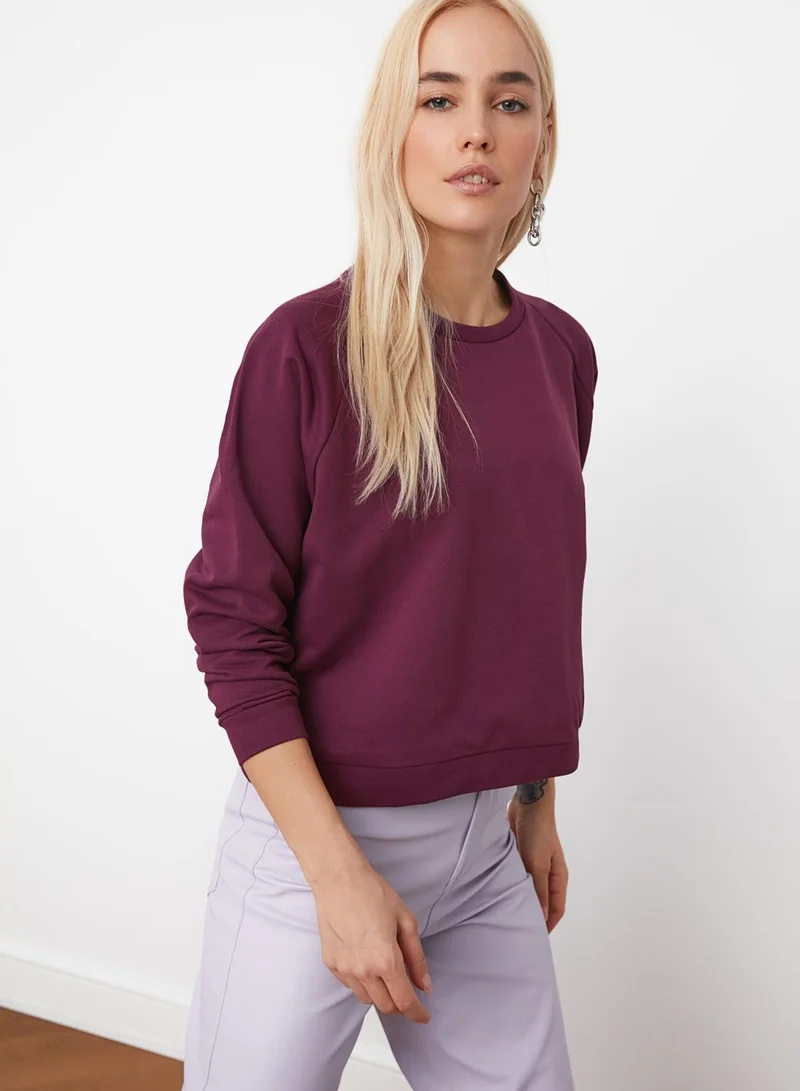trendyol Round Neck Sweatshirt