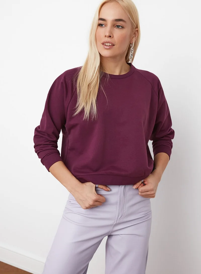 trendyol Round Neck Sweatshirt
