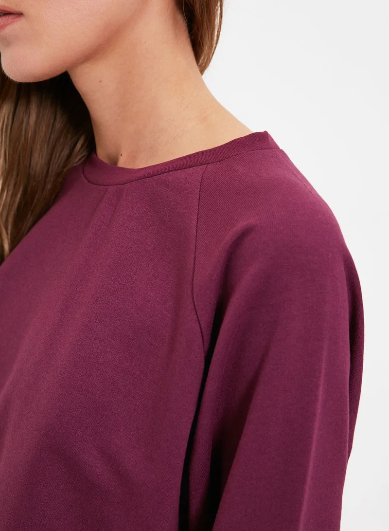trendyol Round Neck Sweatshirt