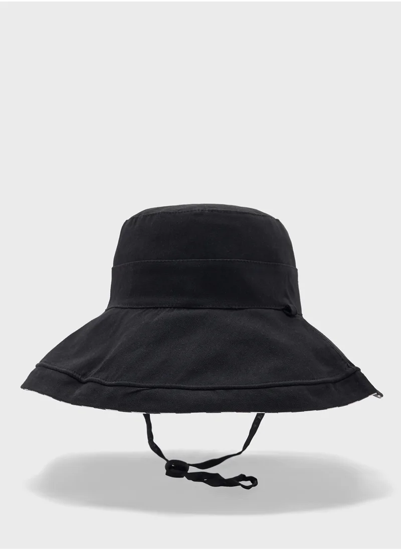 جينجر Reversible Wide Brim Hat