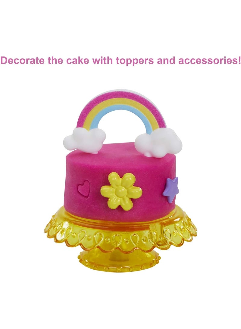 Barbie Bakery Playset With 12 In Petite Doll, Pink Hair, Bakery Station, Cake Making Feature & 20+ Realistic Play Pieces, 3 & Up - Image 5