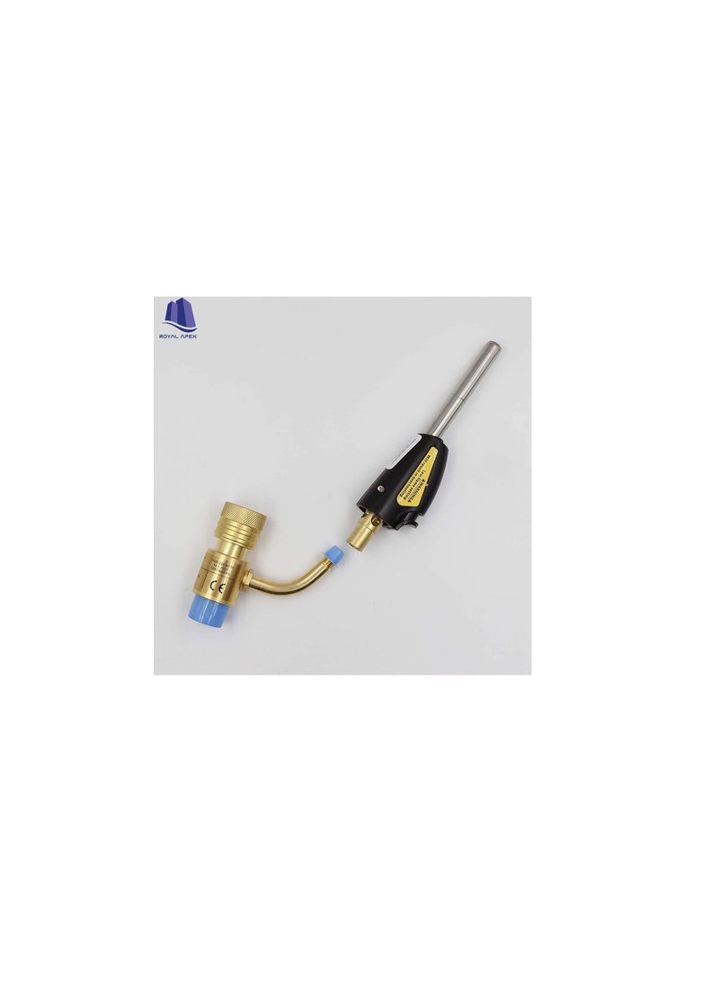 Generic - Hand Torch Tips, Torch Swirl, MAP-Pro/LPG, Self Lighting, Gas Self Ignition Turbo Torch Regulator Brazing Soldering & Welding, Plumbing Gun - Image 1