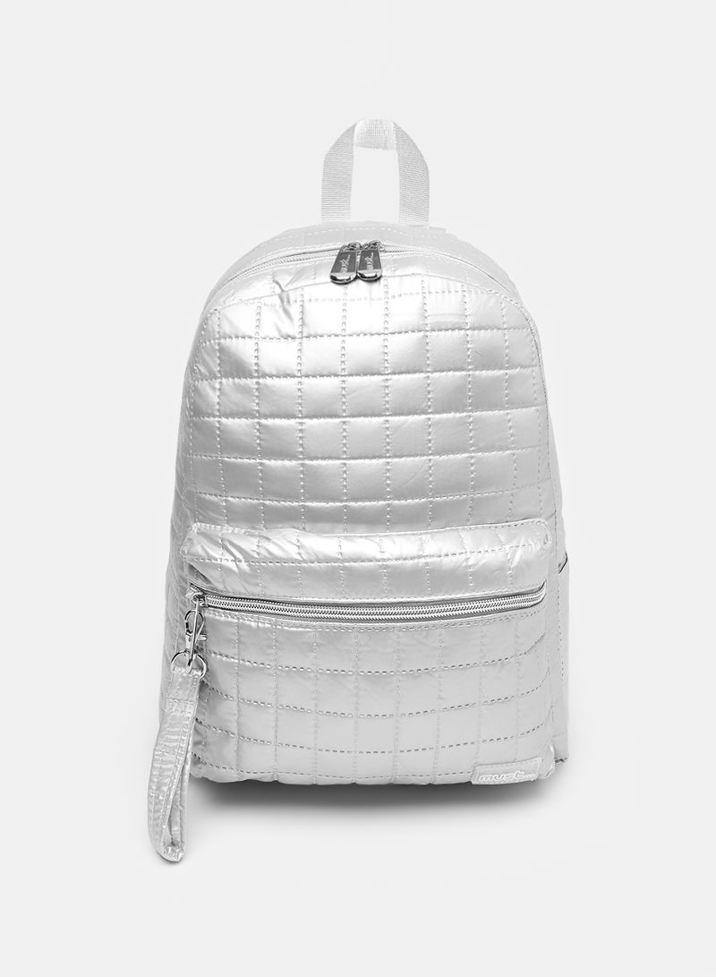 Must Must Soft Silver Pearl Backpack - Image 1