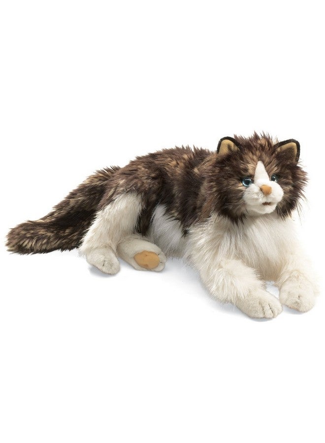 Folkmanis Ragdoll Cat Hand Puppet - Image 1