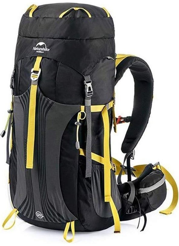 Naturehike 55+5 لتر حقيبة ظهر للتنزه 
