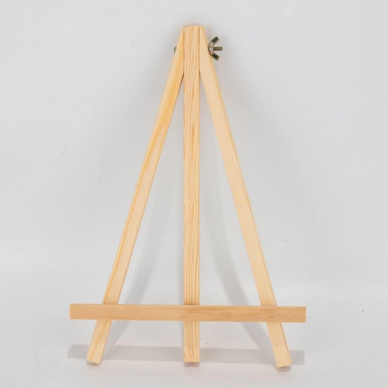 klarakoWooden Easel Stand, 6 Size Choose Tripod Art Display Stand for Adults, Adjustable Canvas Holder, Screw Adjustable, for Painting Displaying klarako18x24cm - Image 4