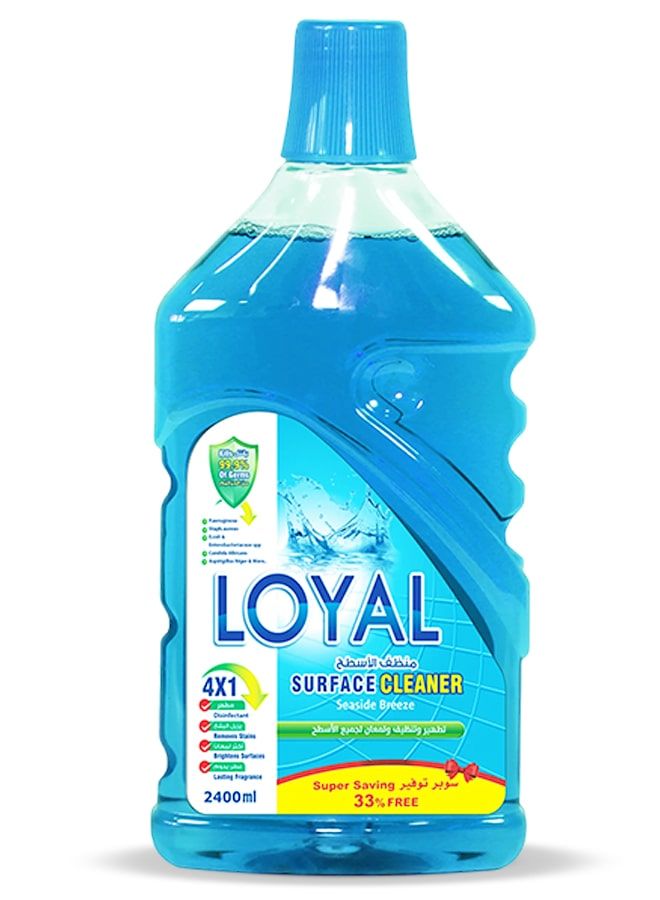 لويال منظف ​​أسطح 2400 مل برائحة نسيم البحر