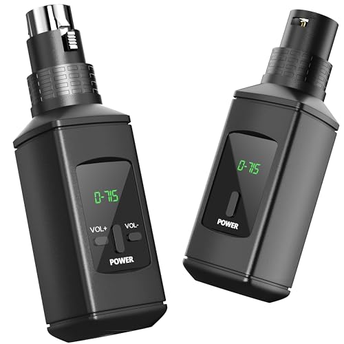 DIGIMORE Wireless Microphone System | 2.4GHz Digital Modulation | 50m Range | High S/N Ratio >90dB | Ideal for Recording, Streaming & Public Speaking (D-715) - Image 1