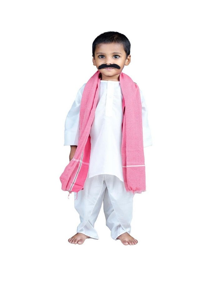 بوك ماي كوستيوم زي تنكري للأطفال والكبار من BookMyCostume للمزارعين والقرويين الهنود من ساربانش كيسان، من عمر ١٠ إلى ١٢ عامًا  - Image 2