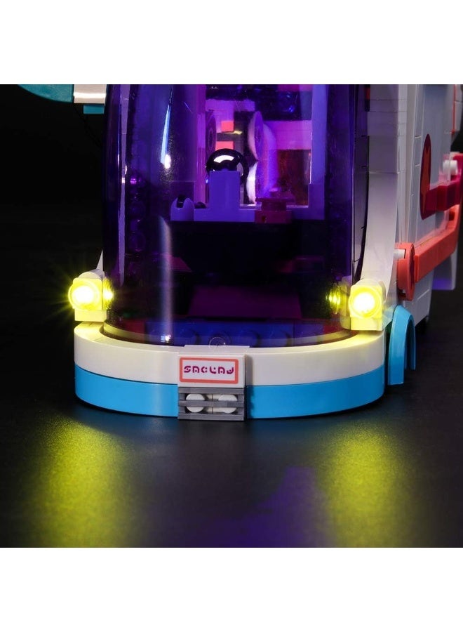 مجموعة إضاءة LIGHTAILING لنموذج مكعبات البناء "حافلة الحفلات المنبثقة" (Pop-Up Party Bus) من سلسلة أفلام LEGO Movie 2 - طقم إضاءة LED متوافق مع مجموعة LEGO 70828 (النموذج غير مشمول) - Image 5