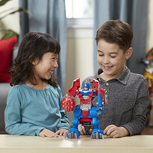 Playskool Heroes Transformers Rescue Bots Knight Watch Optimus Prime - Image 4