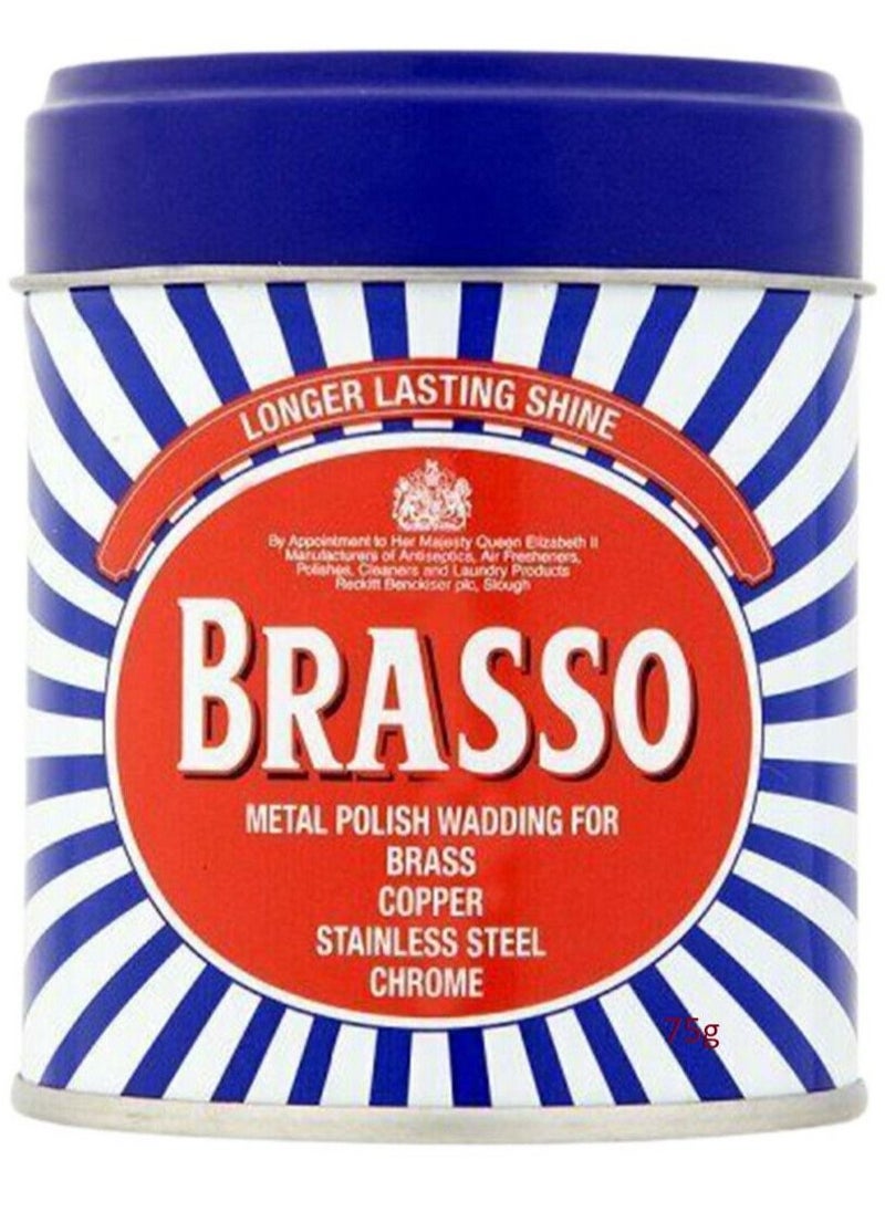 Brasso - Metal Polish Wadding 75g - Image 1