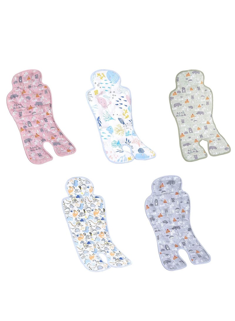 Stroller Seat Cooling Mat Children Gel Car Seat Cooler Pad Breathable Ice Seat Cooler Mat Multifunctional Baby Cushion Suitable for Stroller Baby Dining Chair Child Safety Seat  - Image 5