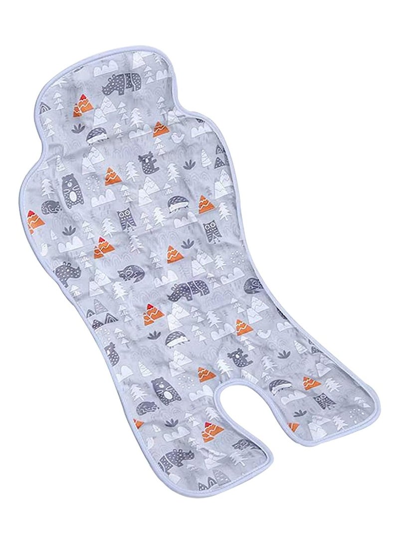 Stroller Seat Cooling Mat Children Gel Car Seat Cooler Pad Breathable Ice Seat Cooler Mat Multifunctional Baby Cushion Suitable for Stroller Baby Dining Chair Child Safety Seat  - Image 1