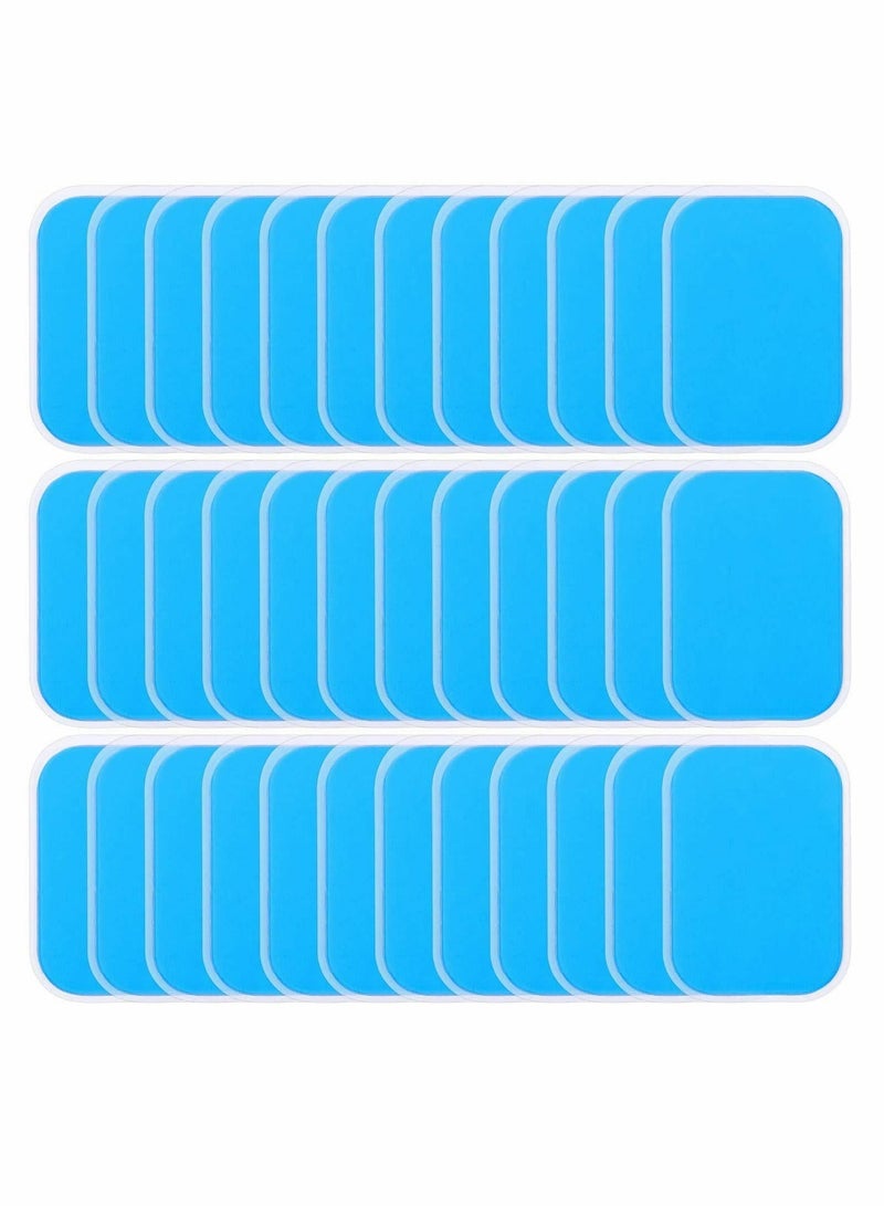 Loquat Abs Trainer Replacement Gel Pads, DELFINO Muscle Stimulator Gel Pads Abdominal Toning Belt Gel Pads Accessories Replacement Pads Muscle for Abs Toner Stimulator Abdominal Muscle Trainer, 36 Pcs - Image 1