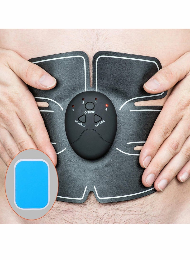 Loquat Abs Trainer Replacement Gel Pads, DELFINO Muscle Stimulator Gel Pads Abdominal Toning Belt Gel Pads Accessories Replacement Pads Muscle for Abs Toner Stimulator Abdominal Muscle Trainer, 36 Pcs - Image 4