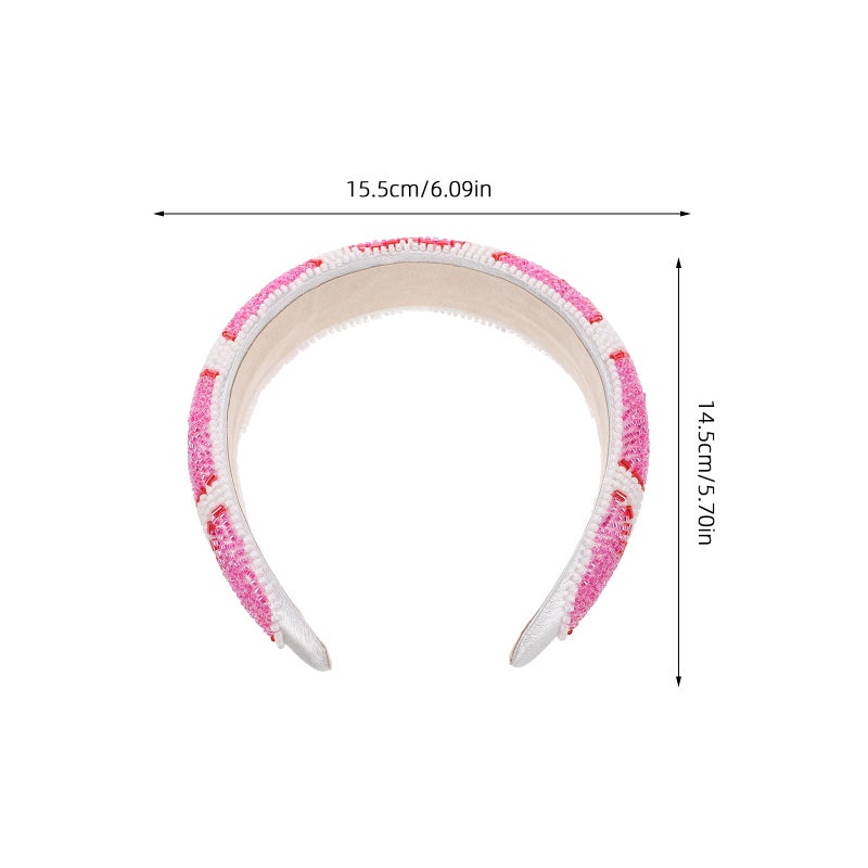 💄 طوق شعر بتصميم قلب ليوم الحب - Image 3