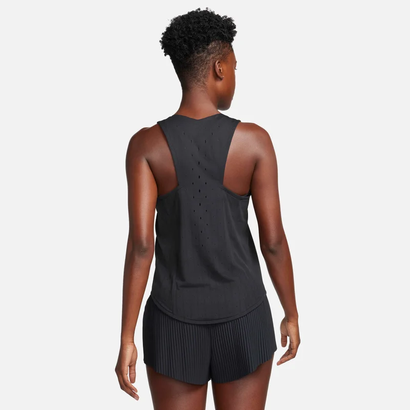 Nike Black Women's AeroSwift Dri-FIT ADV Running Vest for Women | Best Price UAE