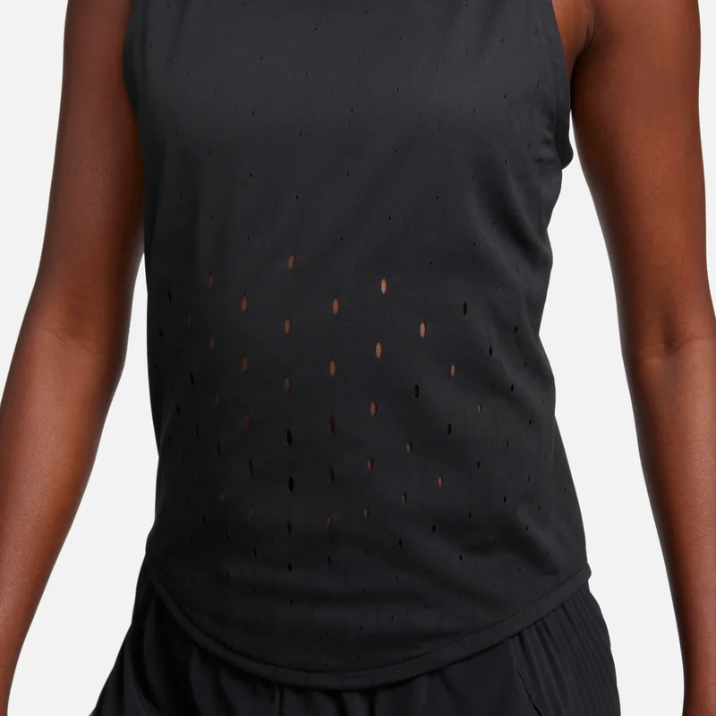 Nike Black Women's AeroSwift Dri-FIT ADV Running Vest for Women | Best Price UAE