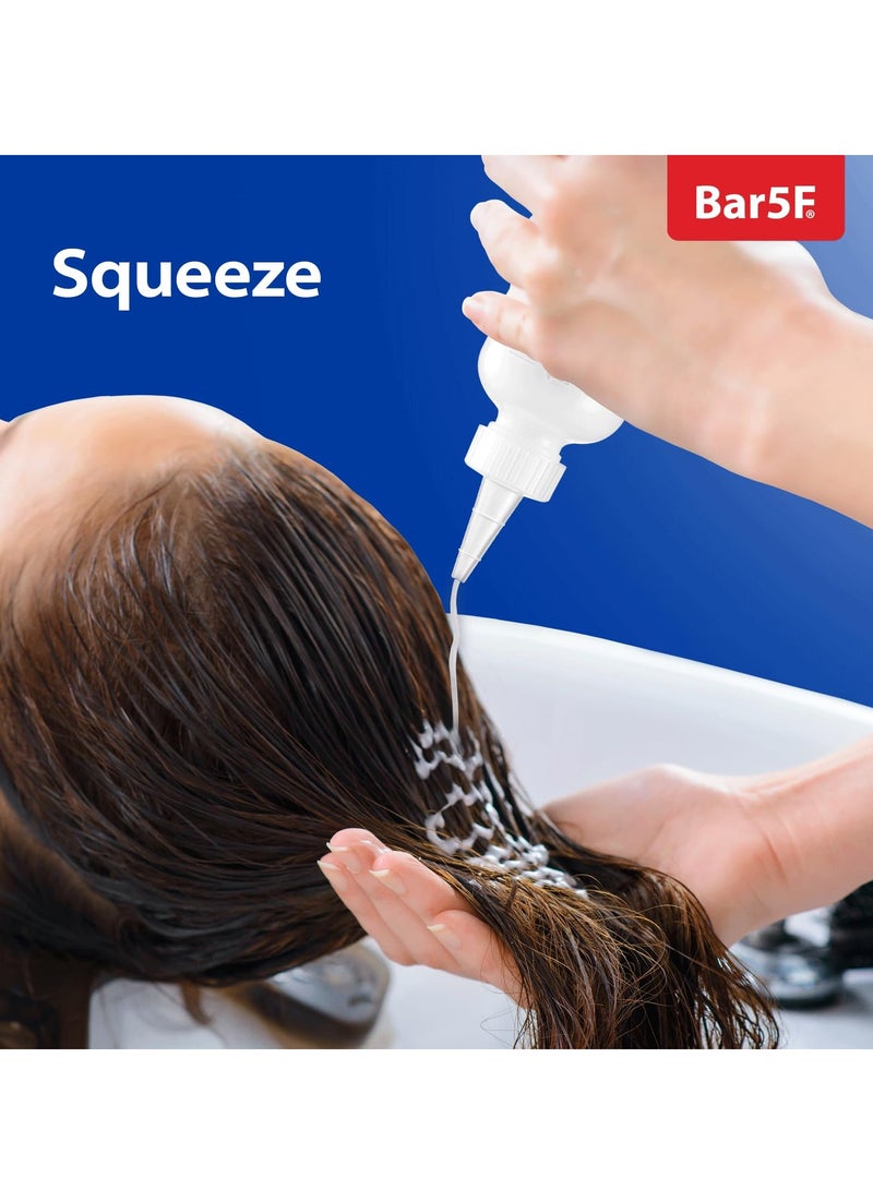 Bar5F Soft Squeeze Hair Applicator Bottle for Hair Treatment, Scalp Oil, Root, Color, 4 Ounce Translucent with Measuring Scale and Cap, BPA Free, 2 Pack - Image 3