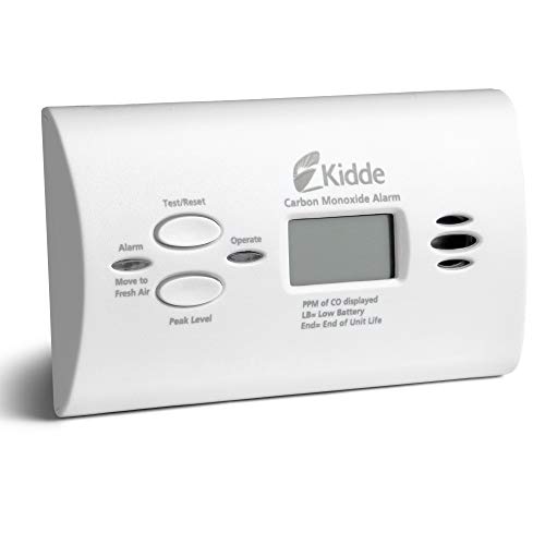 Kidde Carbon Monoxide Detector, AA Battery Powered CO Alarm with LEDs, Test-Reset Button, Low Battery Indicator, Portable - Image 1