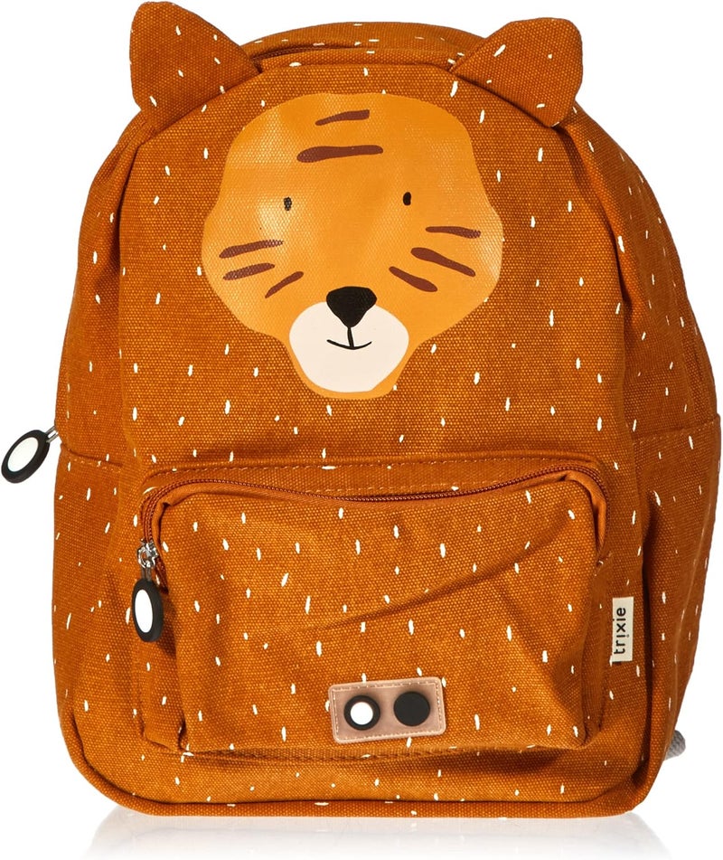 Trixie Mr. Tiger Kids Backpack - Water-Resistant with Adjustable Straps - Image 1