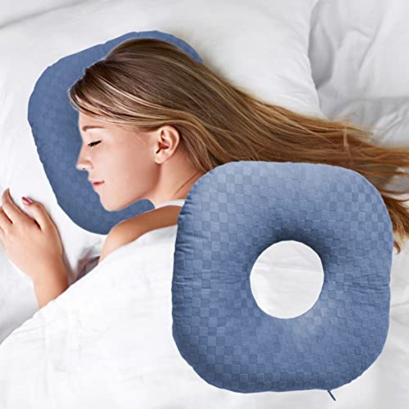 Ear Piercing Pillow with Hole for Cartilage Piercings CNH Support - Image 1