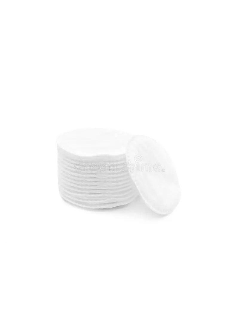 Soft 3 Layer Round Cotton Pads Organic Makeup Remover Rounds Biodegradable for Facial Toner Application Bulk 100PCS - Image 4