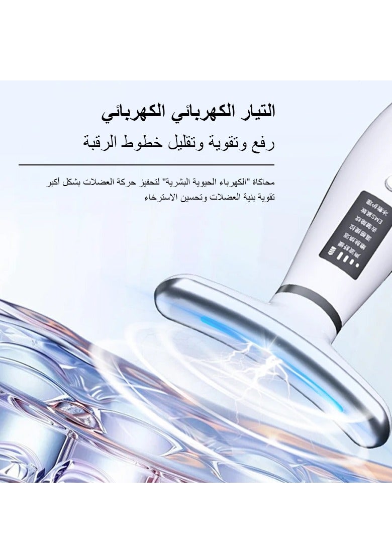 Sumkyle Neck Face Beauty Device Facial Lifting Machine EMS Face Massager, Reduce Double Chin Anti Wrinkle Skin Tightening Skin Care Tools - Image 5