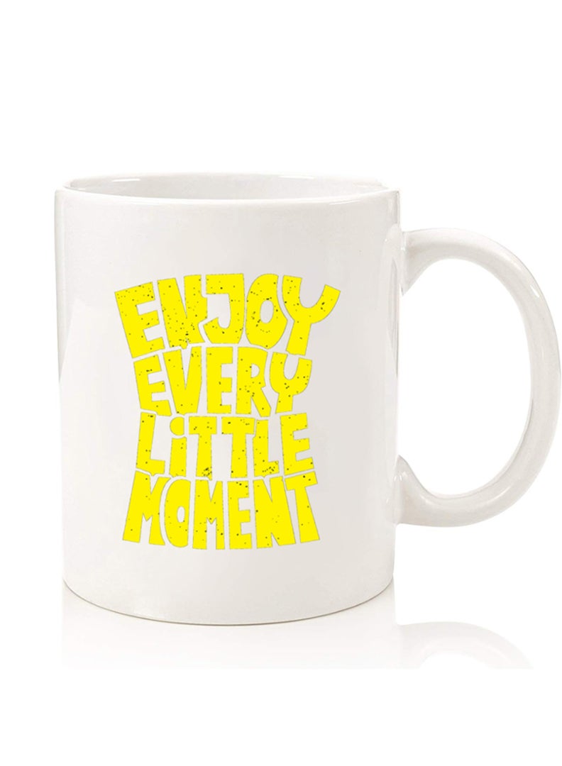 Theodor Premium Quality Two Sided Printed Coffee Mug Tea Cup For Home Office, Kids Men Women enjoy every - Image 1