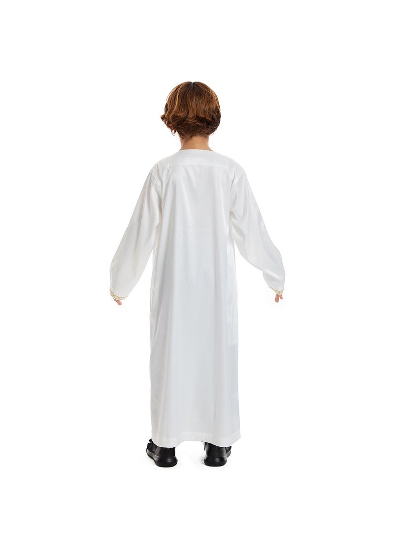 Teen Boys Long Robe with Tassel, Medieval Costume Cape, Kids Long Gown Outerwear for Cosplay Party  Stage Performance - Image 2