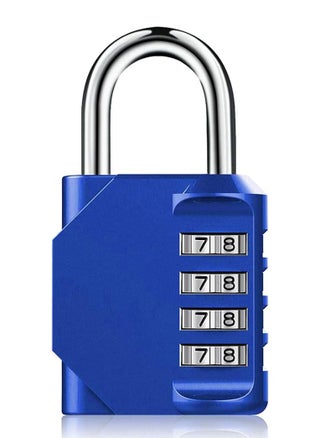 4-Digit Combination Password Padlock Blue - pzsku/ZBF608C4484AEACCB2EDAZ/45/_/1641306114/2892355b-e258-43e8-92da-b05003c4aa3f