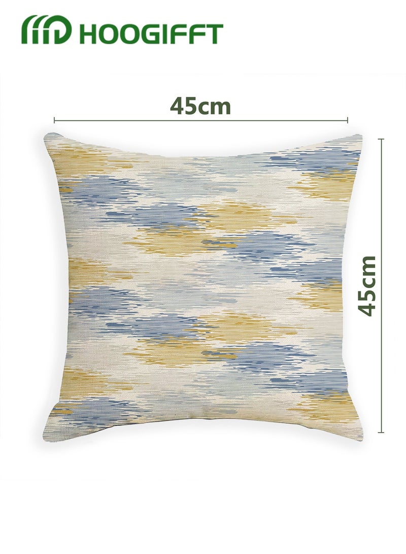 HOOGIFFT Pillow Covers Set of 4, Throw Pillow Cover, Modern style Cushion Covers 45cm x 45cm,For Living Room Sofa Couch Bed Pillowcases 18x18 inches（Double sided pattern） - Image 5