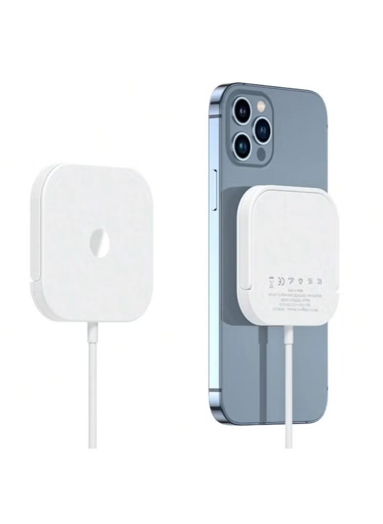 15 watt 3-in-1 MagSafe Wireless Charger With Charging Stand Compatible With iPhone 15 /14 /13 /12 Series, Apple Watch, Airpods 3  Airpods pro