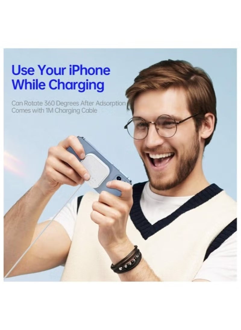 15 watt 3-in-1 MagSafe Wireless Charger With Charging Stand Compatible With iPhone 15 /14 /13 /12 Series, Apple Watch, Airpods 3  Airpods pro