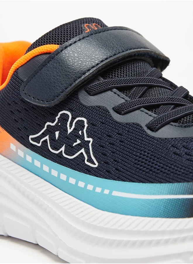 كابا Boys' Printed Sports Shoes with Hook and Loop Closure