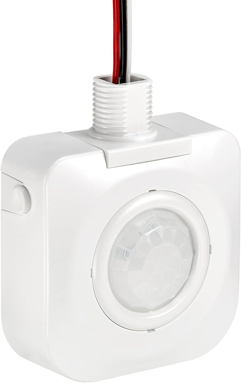 Maxxima High Bay Fixture Mount - 360 Degree PIR Occupancy Sensor, Hard Wired Indoor Motion Sensor, Automatic Commercial or Residential Lighting Solution, Max Height 30 Ft, 120-277V - Image 5