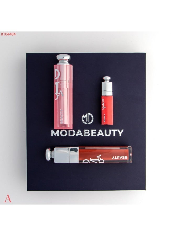  مودا بيوتي بوكس ارواج مكون من 3 قطع متعدده الالوان - Image 2