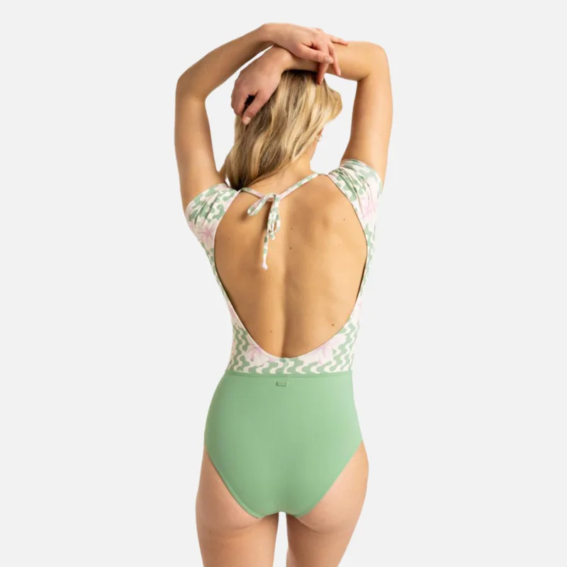 Roxy  Hibiscus Daze Short Sleeves Swimsuit - Women for Women | Best Price UAE