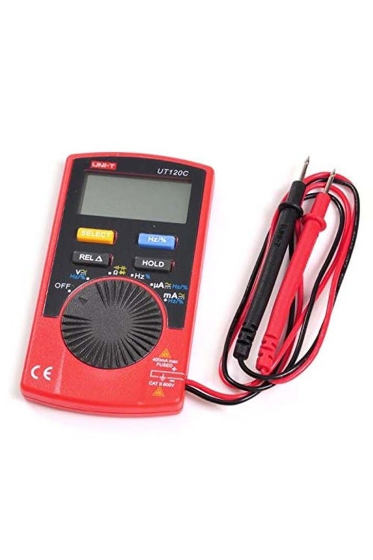 UniT UNI-T UT120C Pocket Size Digital Multimeter AC/DC Current Test Function REL Relative Measurement - Image 2