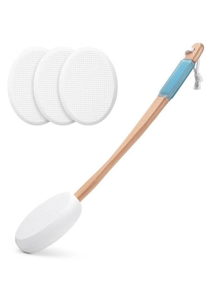Realfrog Lotion Applicator for Back Feet Apply Cream Medicine Skin Cream Moisturizer Sunscreen Tanner  - Image 1