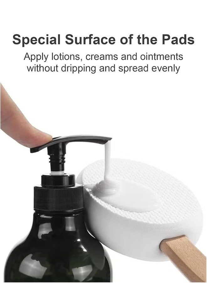 Realfrog Lotion Applicator for Back Feet Apply Cream Medicine Skin Cream Moisturizer Sunscreen Tanner  - Image 4