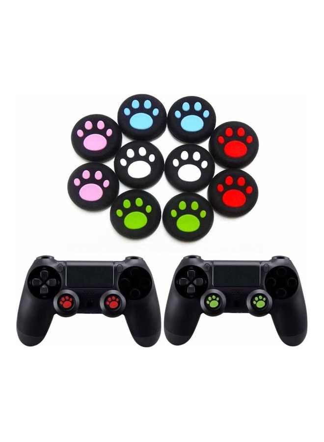 Alyashmac 4Pcs Cat Pawl Silicone Joystick Thumb Caps for PS3 Xbox One/360 Game Controller - Image 2