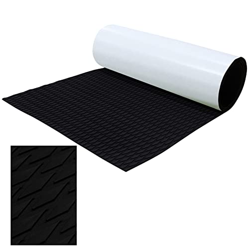 HZshark Surfboard Traction Pad 31.5" x21.6" EVA Foam Deck Grip Mat with Adhesive, Anti-Slip Trimmable EVA Sheet for Boat Deck, Surfboard, Skimboard, SUP, Kayak, Pool Step, Yacht - Image 1