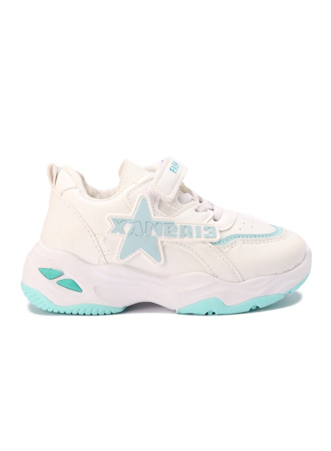 Grinta Kids Shoes - White<.Blue - Image 2