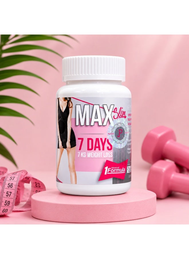 MAX Slim Dietary Supplement Capsules | 60 Capsules - Image 1