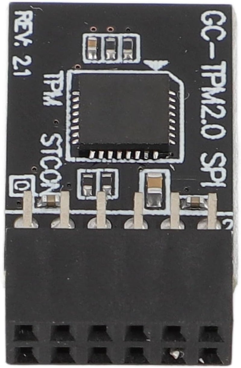 مريح في القبضة وحدة أمان TPM 2.0 مع واجهة SPI 12-1 دبوس 2 × 6P للوحة الأم، معالج تشفير مستقل بسيط لكل منتج التوصيل متاح للمناطق الساحلية والداخلية على حد سواء جودة عالمية جودة مكيفة للمناخ - Image 3